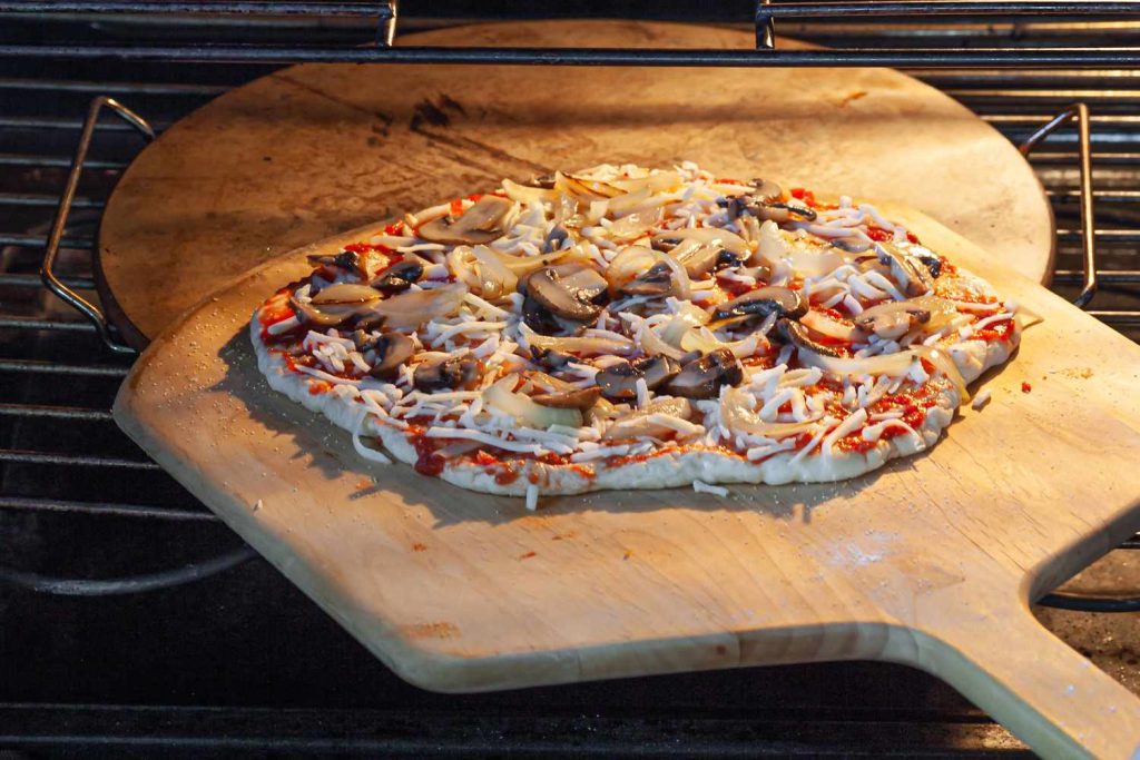 Baking the Pizza