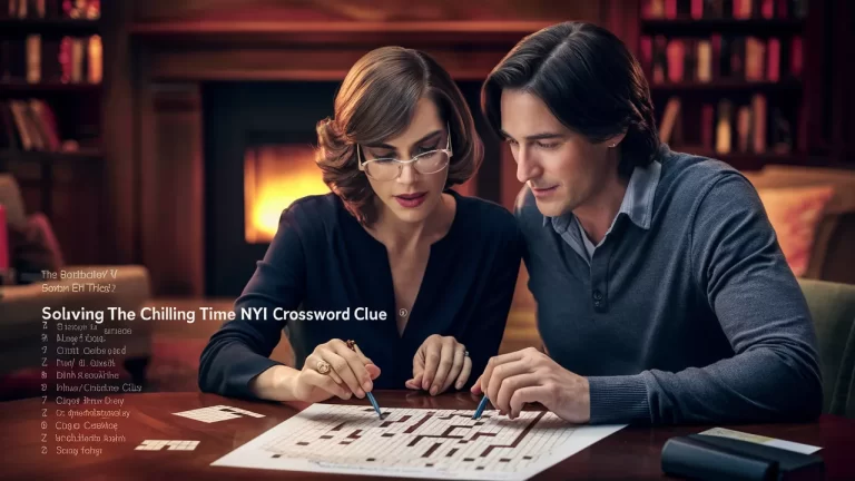 Solving the Chilling Time NYT Crossword Clue