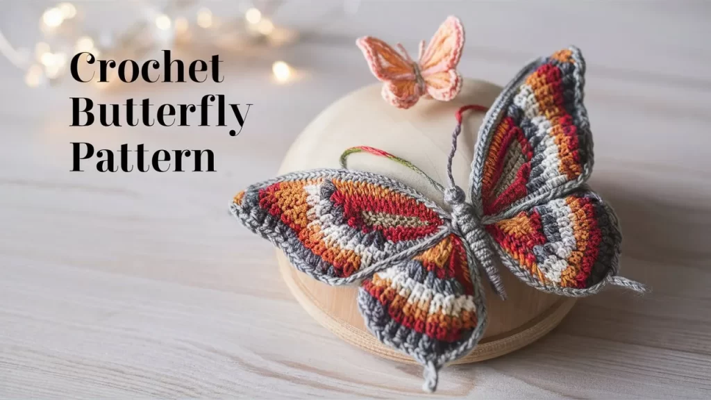 Crochet Butterfly Pattern