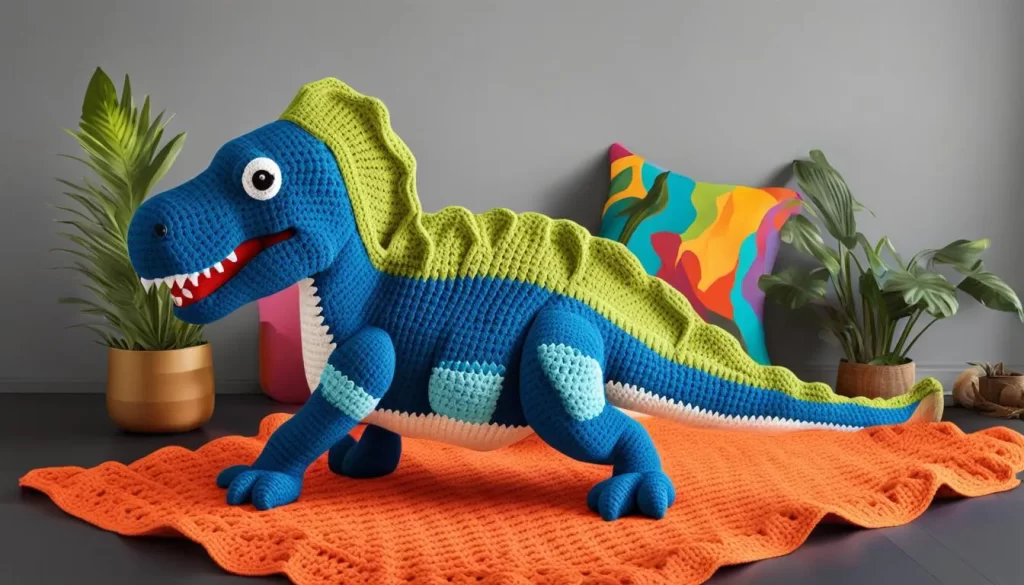 10 Free Crochet Patterns For Dinosaur Blankets For Beginners