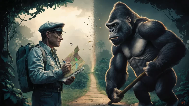 Can 50 Humans Beat 5 Gorillas? Strength and Strategy Analysis