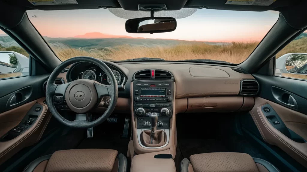 A close up on Car Interior